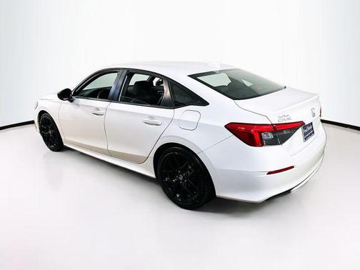 Platinum White Pearl 2024 Honda Civic Sport