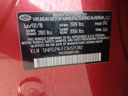 2018 Hyundai ELANTRA SE