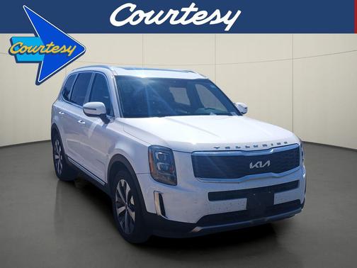 Glacial White Pearl 2022 Kia Telluride EX
