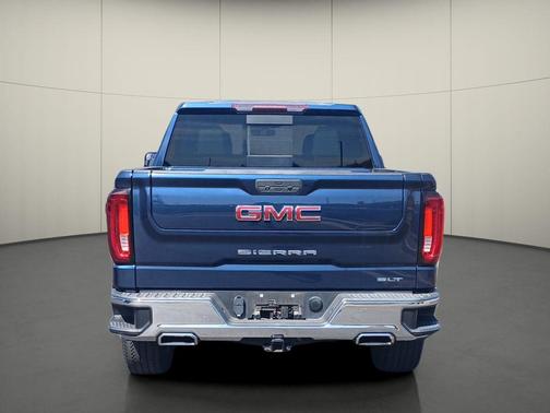 Pacific Blue Metallic 2021 GMC Sierra 1500 SLT