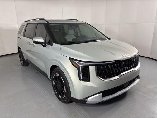 Ivory Silver 2026 Kia Carnival EX