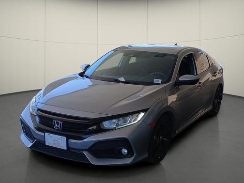 Lunar Silver Metallic 2018 Honda Civic EX