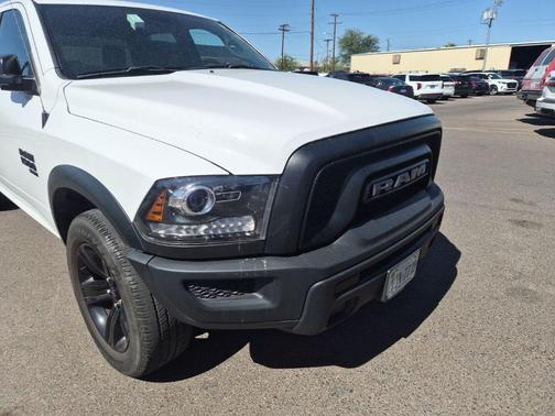 Bright White Clearcoat 2024 RAM 1500 Classic Warlock Crew Cab 4x4 5'7' Box