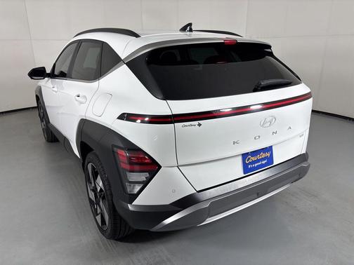 Atlas White 2024 Hyundai KONA Limited
