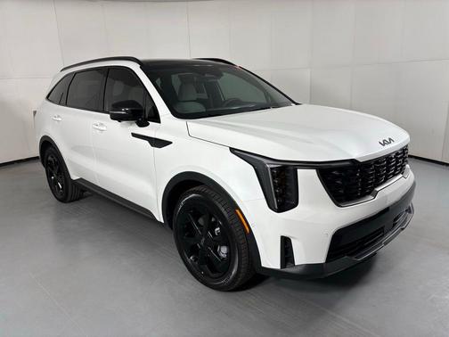 Snow White Pearl 2026 Kia Sorento Hybrid SX Prestige