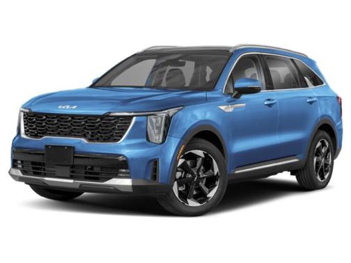 Mineral Blue 2026 Kia Sorento Hybrid EX