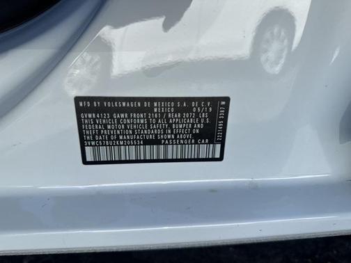2019 Volkswagen Jetta 1.4T S