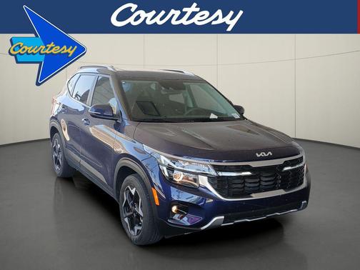 Dark Ocean Blue 2024 Kia Seltos EX
