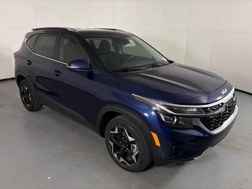Dark Ocean Blue 2024 Kia Seltos EX