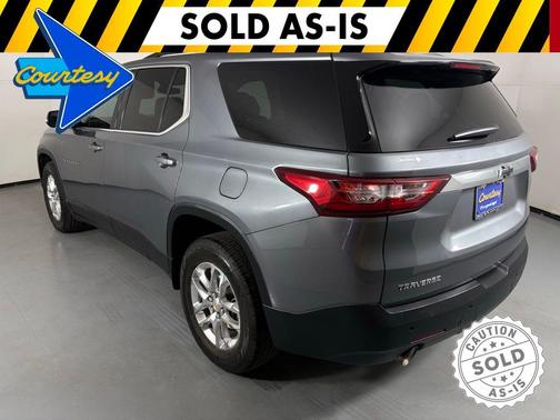 Satin Steel Metallic 2018 Chevrolet Traverse LT Cloth