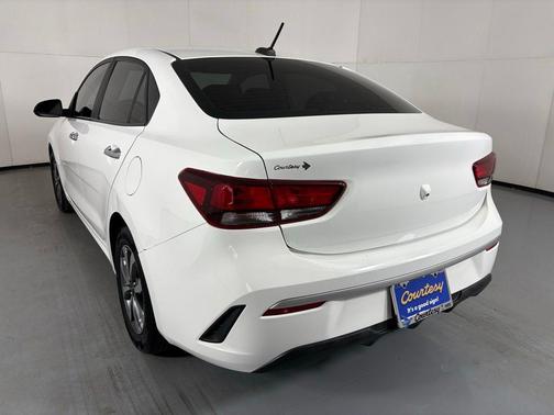 Clear White 2022 Kia Rio S