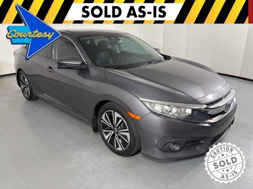 Modern Steel Metallic 2017 Honda Civic EX-L