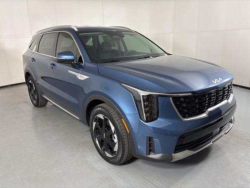 Mineral Blue 2026 Kia Sorento Hybrid EX