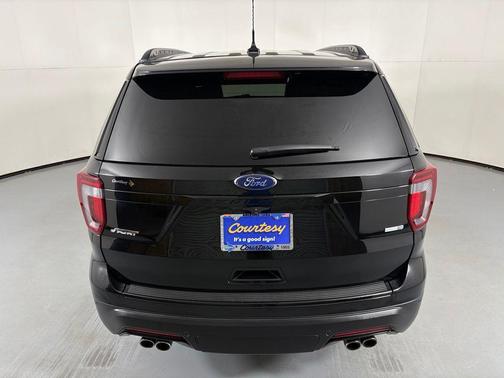 Shadow Black 2018 Ford Explorer Sport