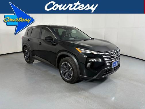 Super Black 2024 Nissan Rogue SV