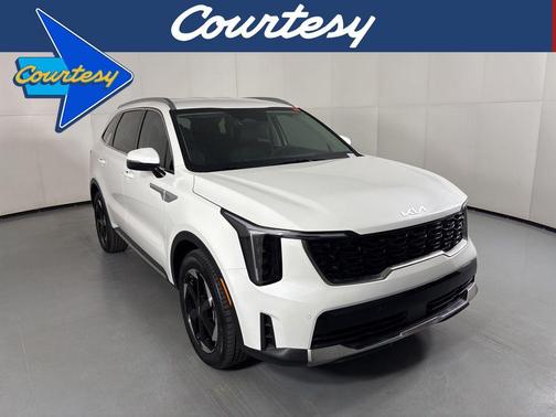Snow White Pearl 2026 Kia Sorento Hybrid EX