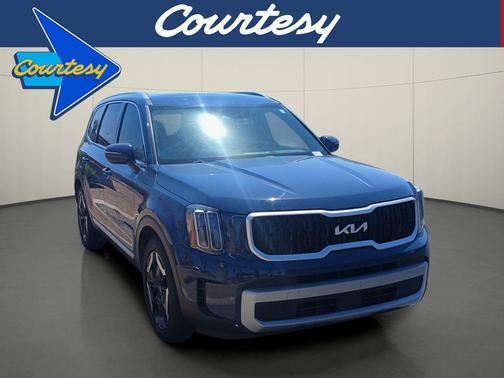 Midnight Lake Blue 2023 Kia Telluride EX