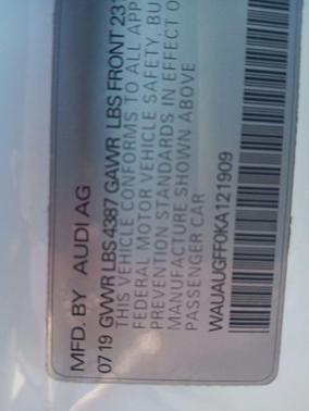 2019 Audi A3 2.0T Premium