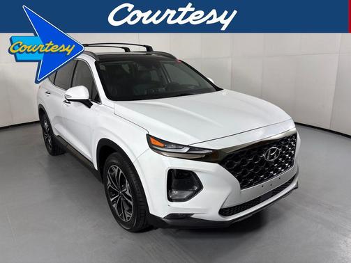 Quartz White 2020 Hyundai SANTA FE Limited 2.0T