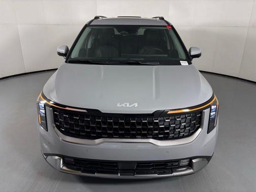 Ceramic Silver 2026 Kia Carnival Hybrid SX