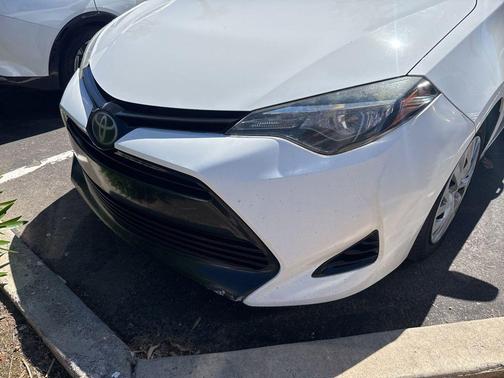 White 2017 Toyota Corolla LE