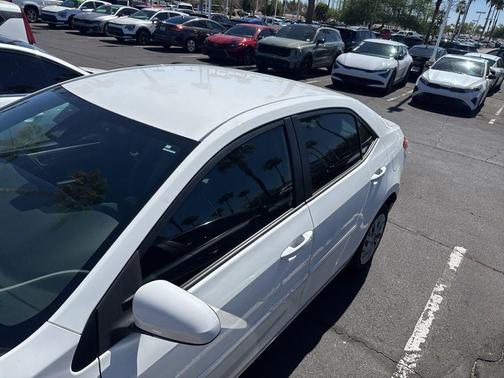 White 2017 Toyota Corolla LE