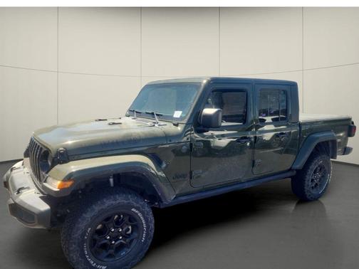 Sarge Green Clearcoat 2023 Jeep Gladiator Willys 4x4