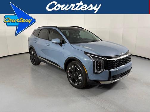 Heritage Blue 2026 Kia Sportage Hybrid SX-Prestige