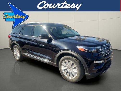 Agate Black Metallic 2020 Ford Explorer Limited