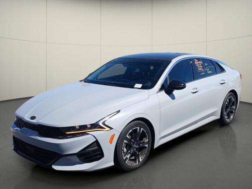 Wolf Gray 2021 Kia K5 GT-Line