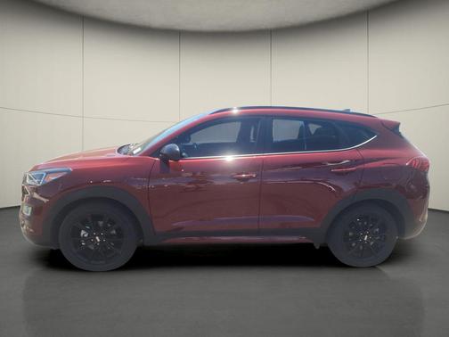 Gemstone Red 2019 Hyundai TUCSON Night