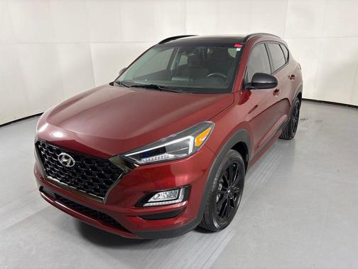 Gemstone Red 2019 Hyundai TUCSON Night