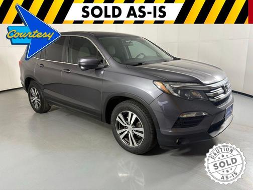 Lunar Silver Metallic 2017 Honda Pilot EX