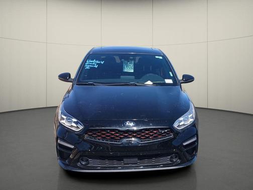 Aurora Black 2021 Kia Forte GT