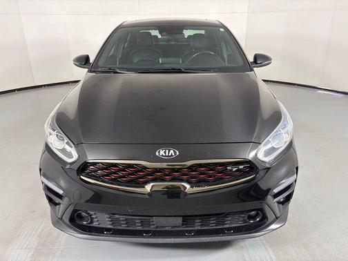 Aurora Black 2021 Kia Forte GT