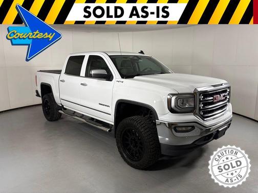 Summit White 2017 GMC Sierra 1500 SLT