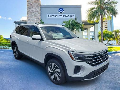 Opal White Pearl 2026 Volkswagen Atlas 2.0T SEL