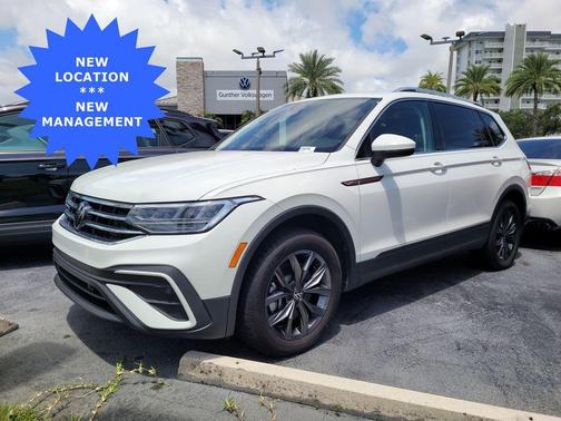 Pure White 2022 Volkswagen Tiguan 2.0T SE