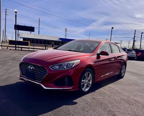 Scarlet Red 2019 Hyundai SONATA SEL