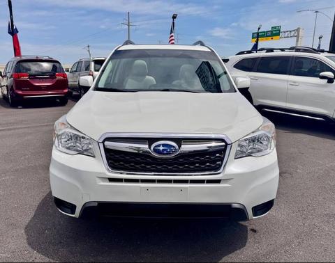 Crystal White Pearl 2016 Subaru Forester 2.5i Premium