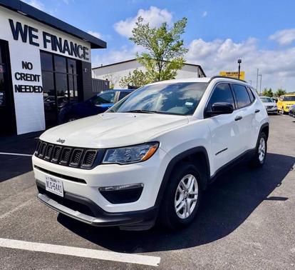 White Clearcoat 2021 Jeep Compass Sport