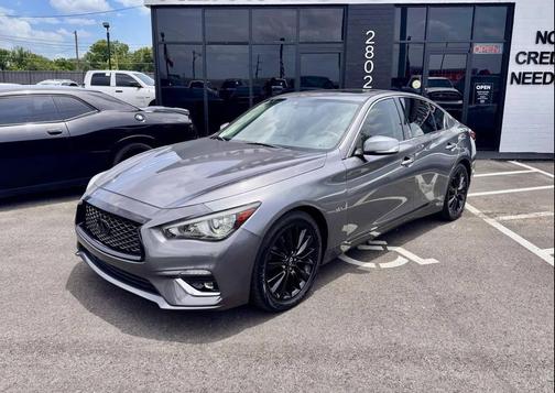 Graphite Shadow 2020 INFINITI Q50 3.0t LUXE