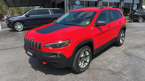 Firecracker Red Clearcoat 2019 Jeep Cherokee Trailhawk