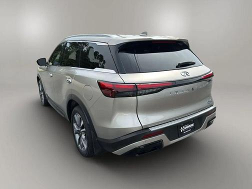 Warm Titanium 2023 INFINITI QX60 Luxe