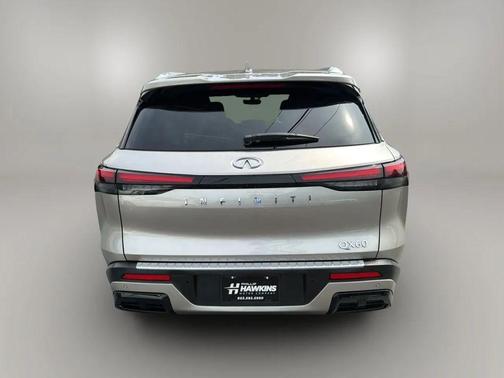 Warm Titanium 2023 INFINITI QX60 Luxe