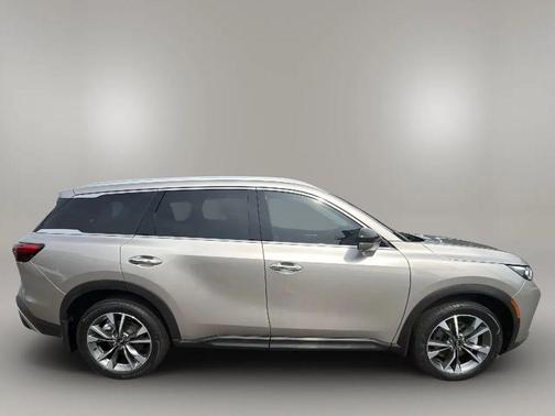 Warm Titanium 2023 INFINITI QX60 Luxe