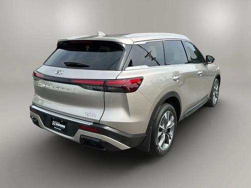 Warm Titanium 2023 INFINITI QX60 Luxe