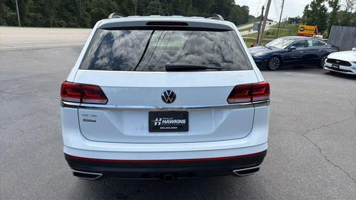 Pure White 2023 Volkswagen Atlas 3.6L SE w/Technology