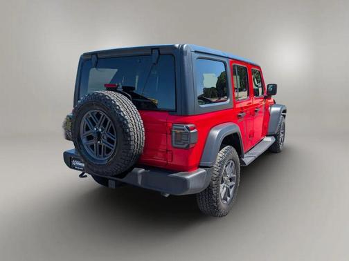 Firecracker Red Clearcoat 2024 Jeep Wrangler Sport S