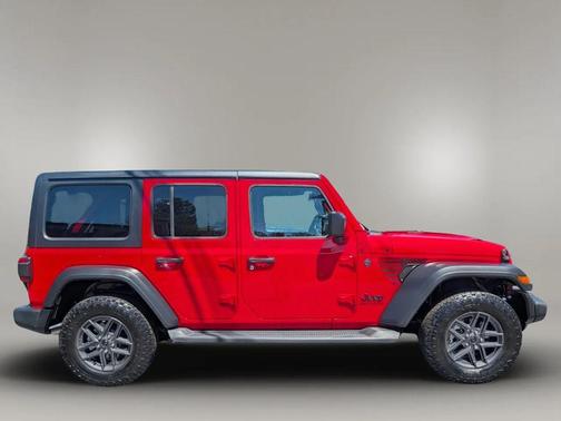Firecracker Red Clearcoat 2024 Jeep Wrangler Sport S